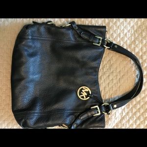 MK black shoulder bag